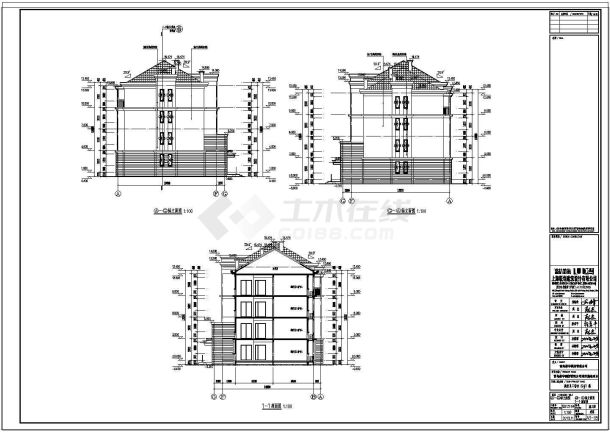 【青岛】某9层商务酒店高级员工宿舍建筑图-图一