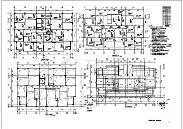 某15层框剪结构住宅楼建筑结构设计图-图二