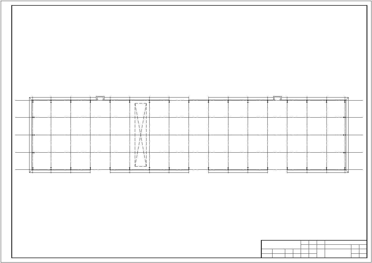 某两层钢框架结构仓库设计施工图