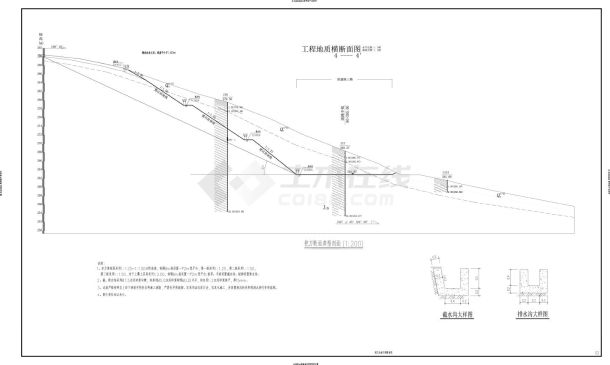 02～03 茶园边坡断面图CAD图.dwg-图一