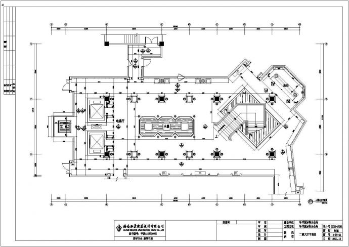 杭州大亚建筑环球国际娱乐会所施工图（含效果图）_图1