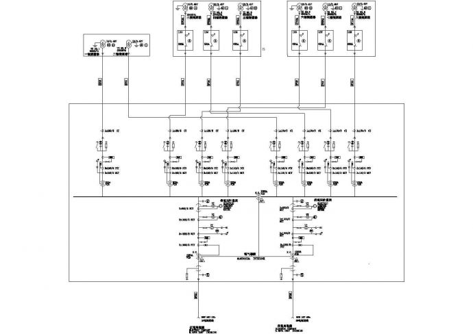 16000KVA高压系统设计cad图纸_图1
