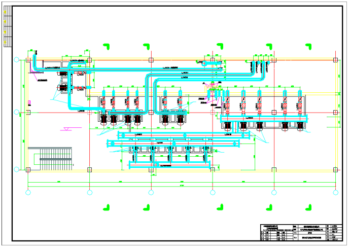 某地冷冻热力站设计工程图纸_图1