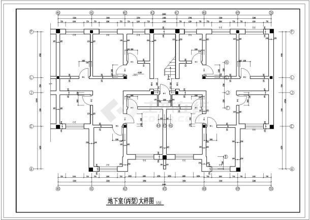 【浙江】某地多层住宅建筑设计图纸-图一