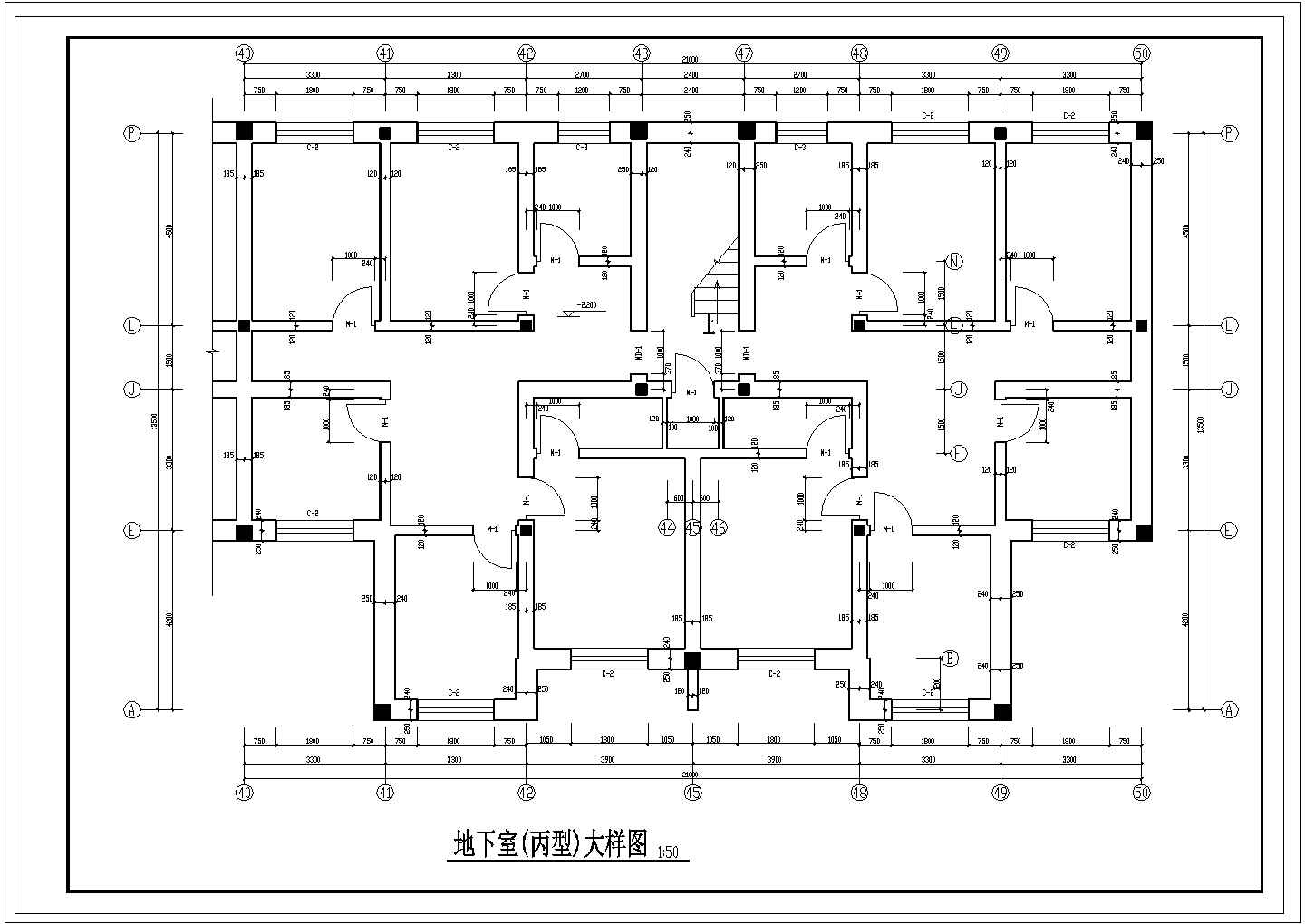 【浙江】某地多层住宅建筑设计图纸