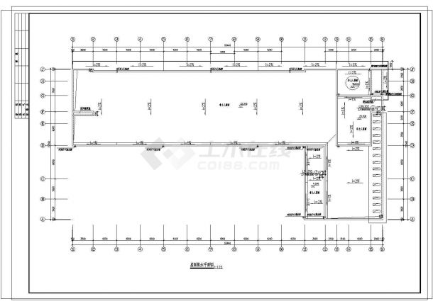 某框剪结构综合楼建筑结构设计图纸-图一