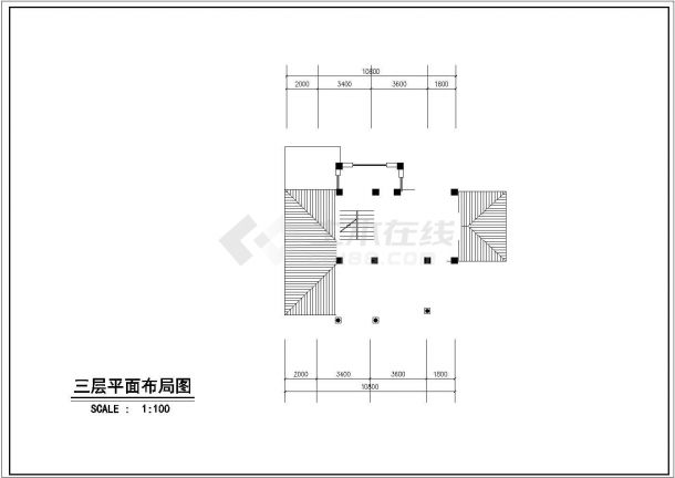 【浙江】某地私人别墅建筑设计施工图-图一