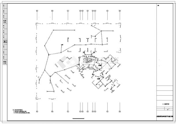 某22层商业住宅楼电气设计施工图纸-图二