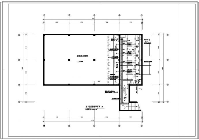 某消防泵房配电图设计（含给排水图）_图1