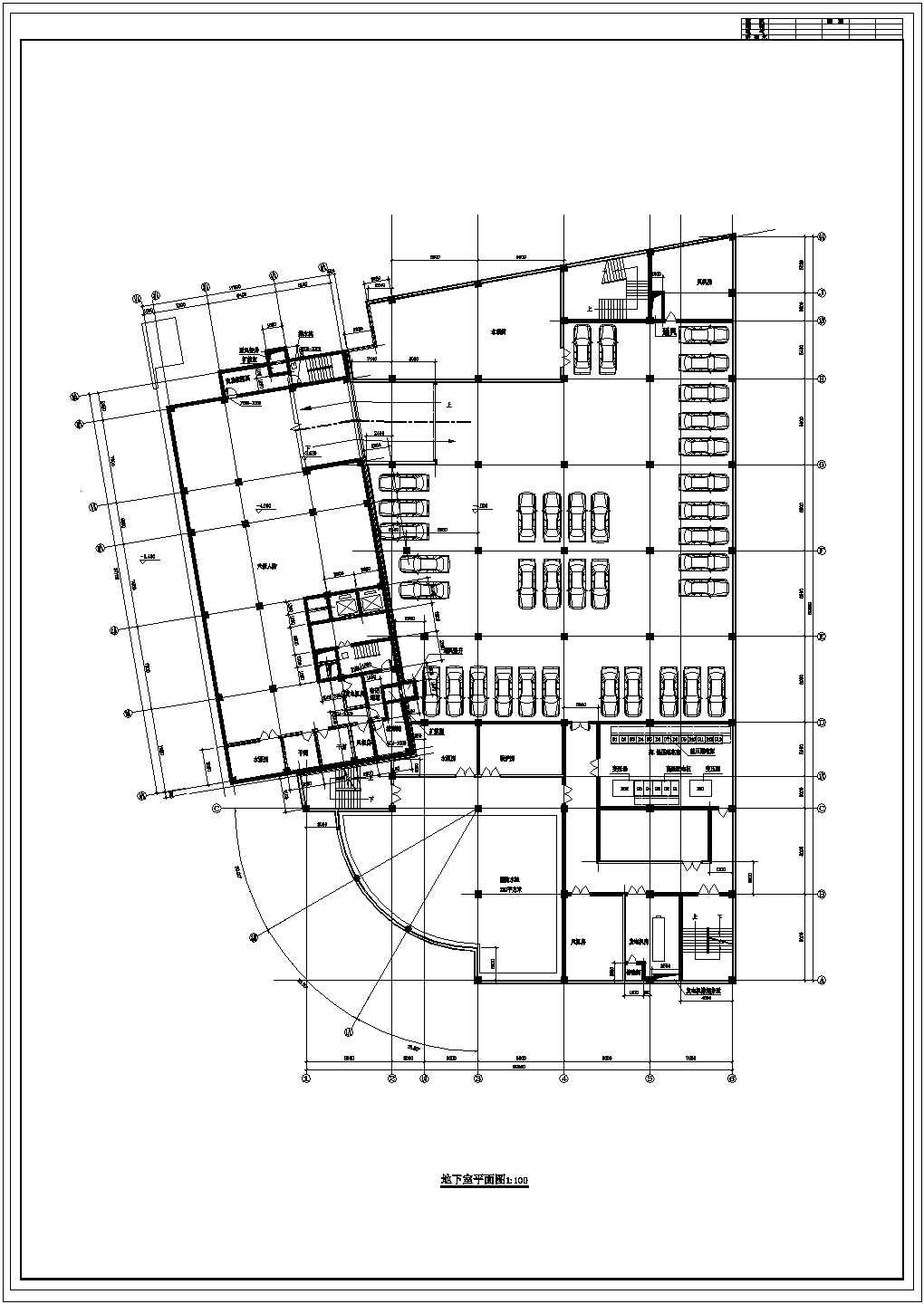 【武汉】某大型商场建筑设计方案图纸