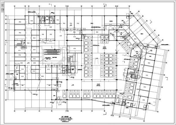 某仿古商场建筑及结构设计施工图-图二