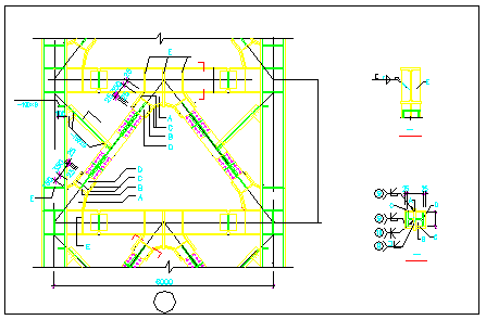 某钢结构售楼处节点cad全套设计施工图纸_图1