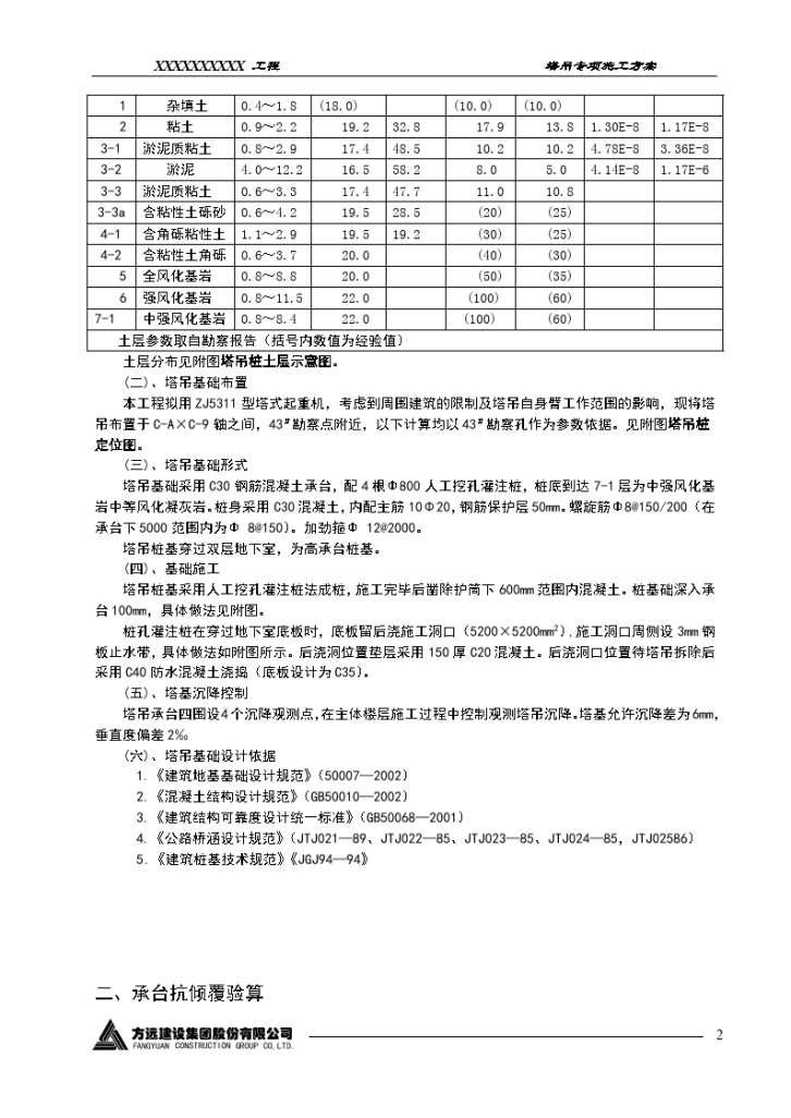 塔吊专项施工方案塔吊附墙-图二