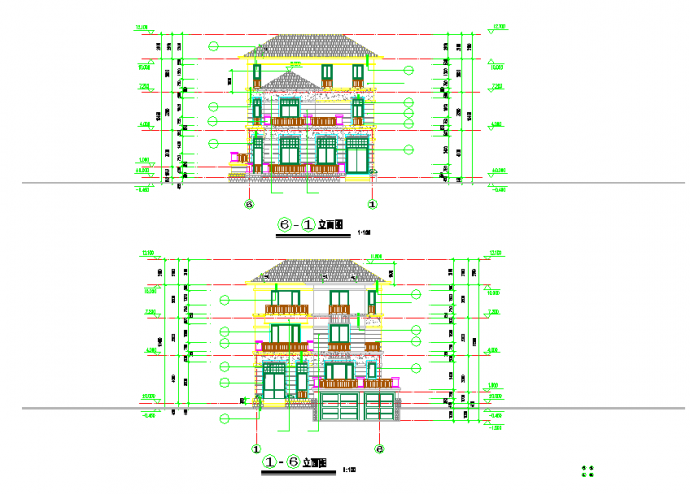 【江西】某别墅建筑结构设计施工图纸_图1