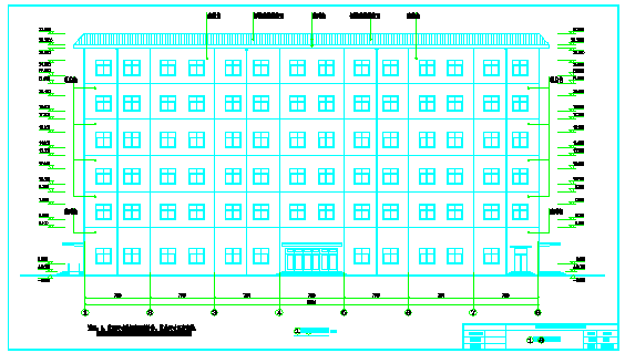 某六层商场建筑扩初图（含计算书）_图1