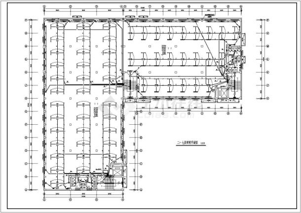 某工业厂房电气平面图设计（含说明）-图一