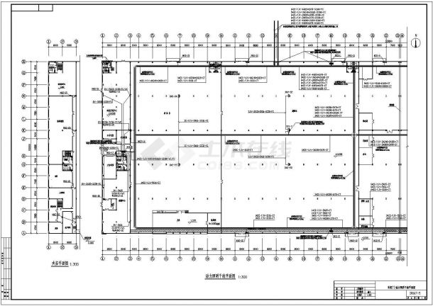 【上海】某工厂车间电气设计施工图-图二