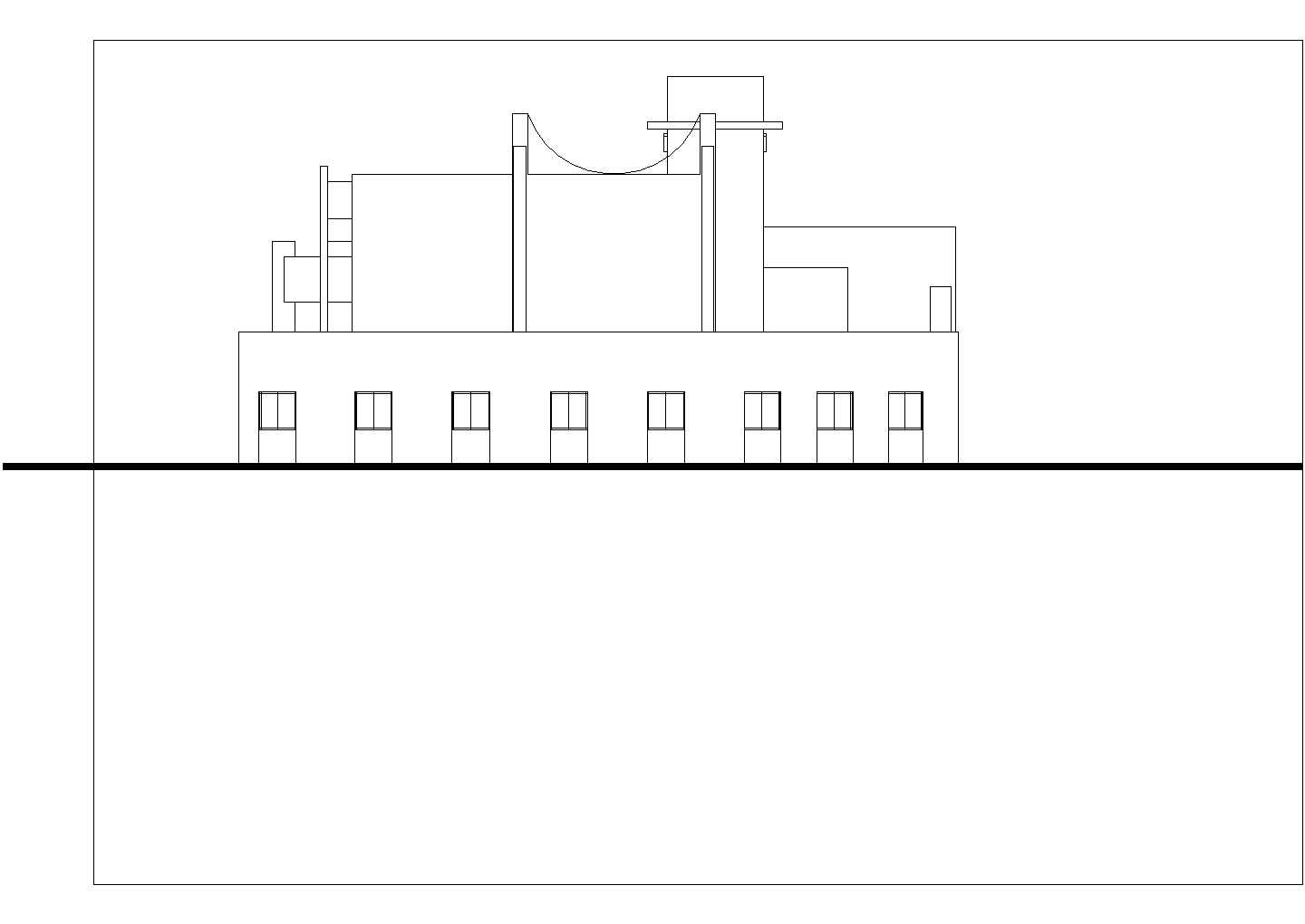 【海南省】某地幼儿园建筑设计方案图