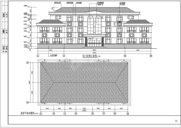 某工业厂房工程建筑设计图（共6张）-图一