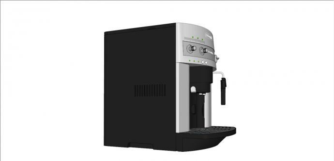 小型饮水机厨房电器su模型_图1