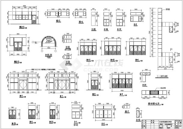【连云港市】江苏省东海高级中学食堂施工设计图-图一