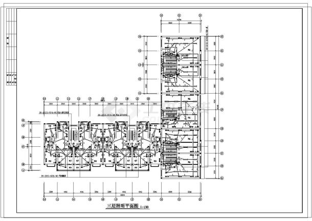 某五层住宅楼电气施工图（含说明）-图二