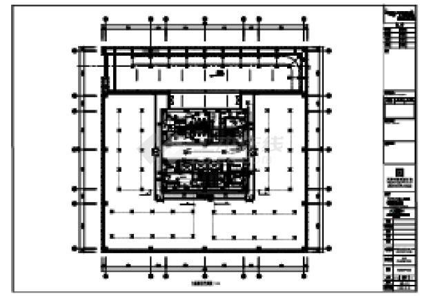 天津泰达现代服务产业区（MSD）泰达广场F区（二次出图）和泰大厦1号楼照明平面CAD图.dwg-图一
