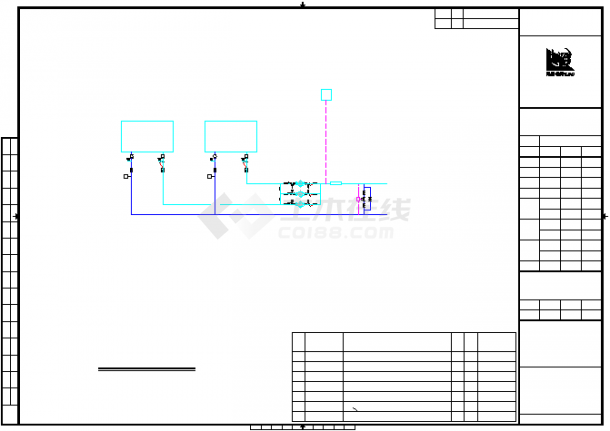 【江苏】教育中心空调通风及防排烟系统设计施工图（含节能设计）-图二
