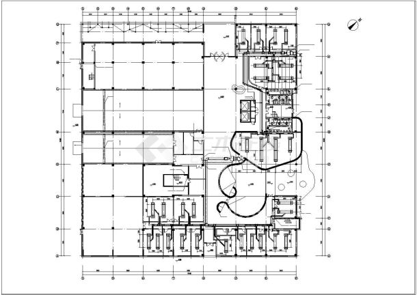 【浙江】教育研究院空调通风及防排烟系统设计施工图（含节能设计）-图一