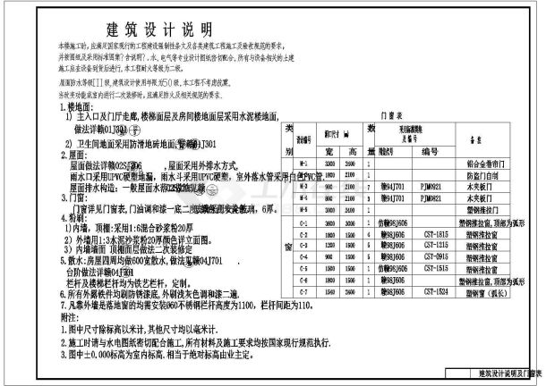 某三层农村房屋建筑设计图（长14.9米 宽11.6米）-图二