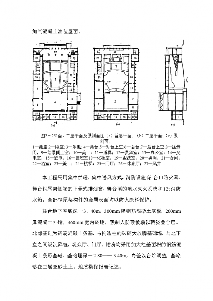 某影视剧院工程施工组织设计方案-图二