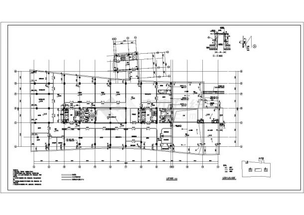 高层办公建筑全套施工图（设计说明）-图二