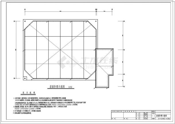 【黑龙江】大型体育馆全套电气施工图纸-图一