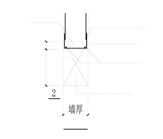 某某建筑梁抬高做法结构平面图CAD图 _图1
