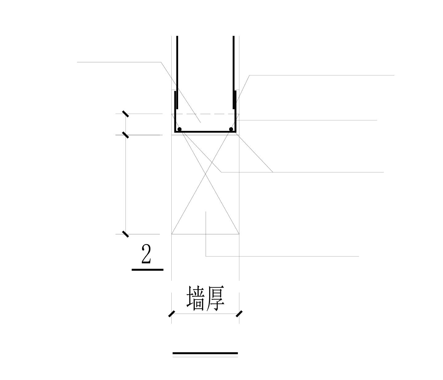 某某建筑梁抬高做法结构平面图CAD图 