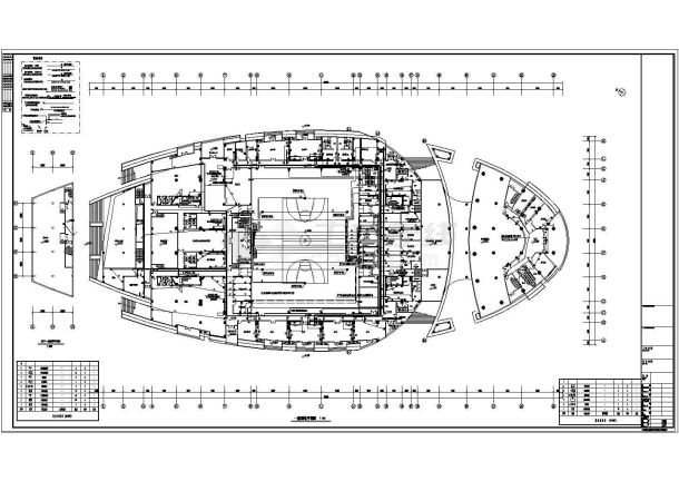 【四川】大型体育馆全套电气施工图纸-图一