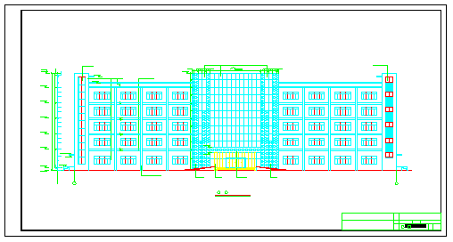 某国际投资公司厂房建筑扩初设计图纸_图1