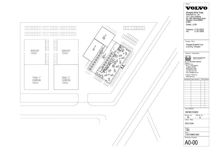 车展厅某某车展厅建筑平面图CAD图_图1