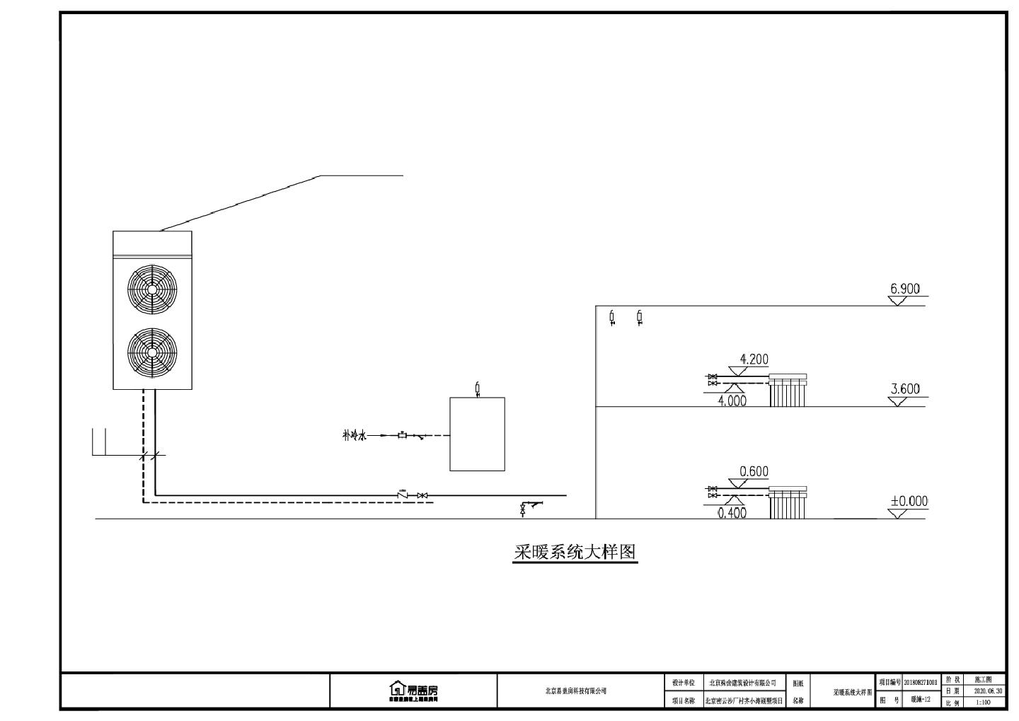 某某别墅建筑结构平面图CAD图