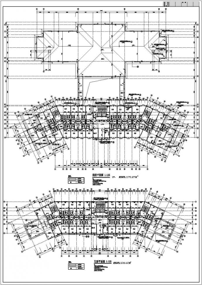 【无锡市】某宾馆建筑规划设计方案图_图1