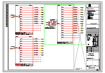 工业厂房-电气-生产用房(大)15一层-变配电室动力配电箱系统图-图二