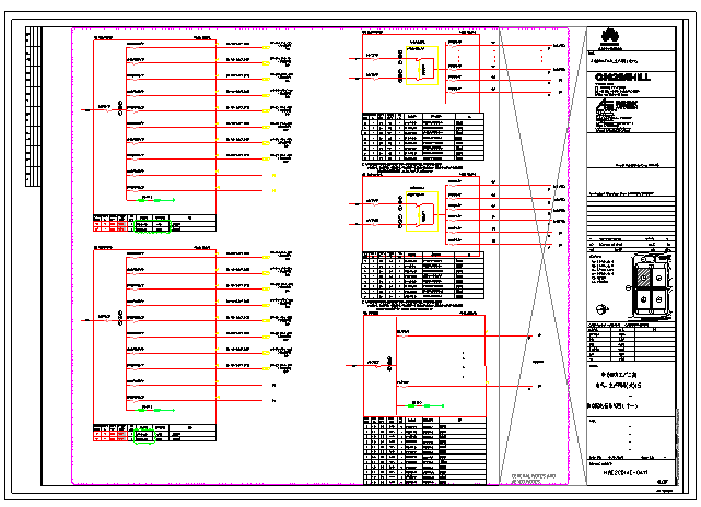 工业厂房-电气-生产用房(大)15一层-变配电室动力配电箱系统图