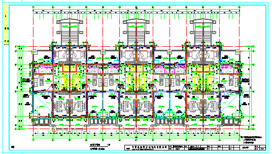 连湖二期-联排-250m2建筑图-图一