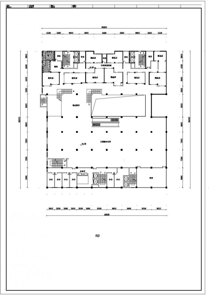 【盐城市】某大型商场建总设计施工图_图1