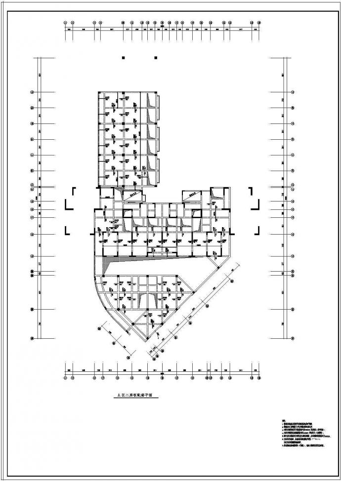 某地十三层框剪结构住宅结构施工图_图1