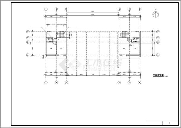 某地多层仿古庙宇建筑设计图-图二