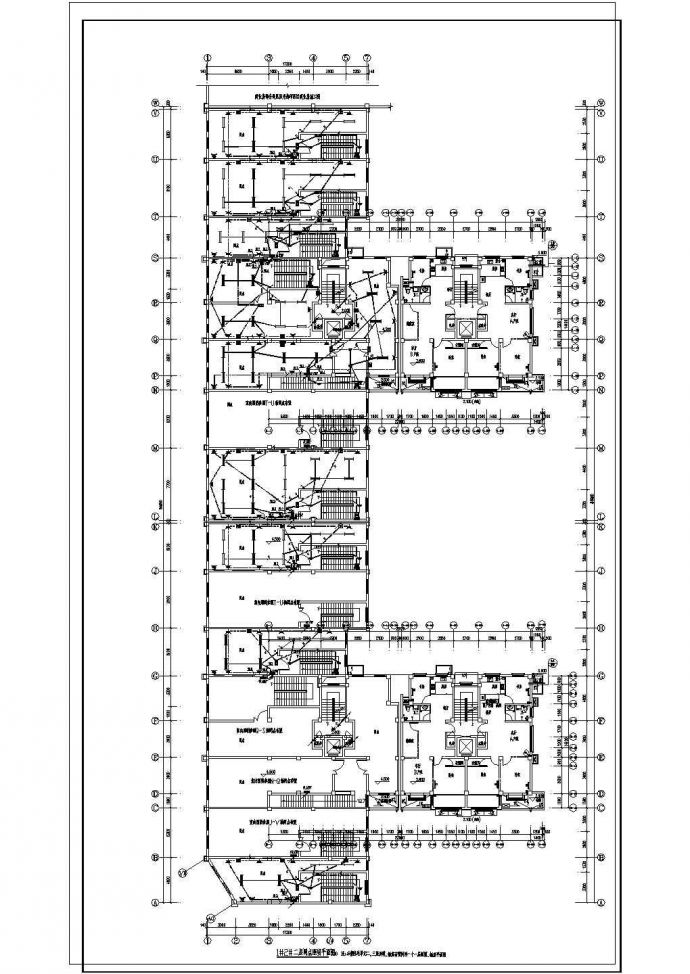 某小区11层住宅楼电气设计图纸_图1