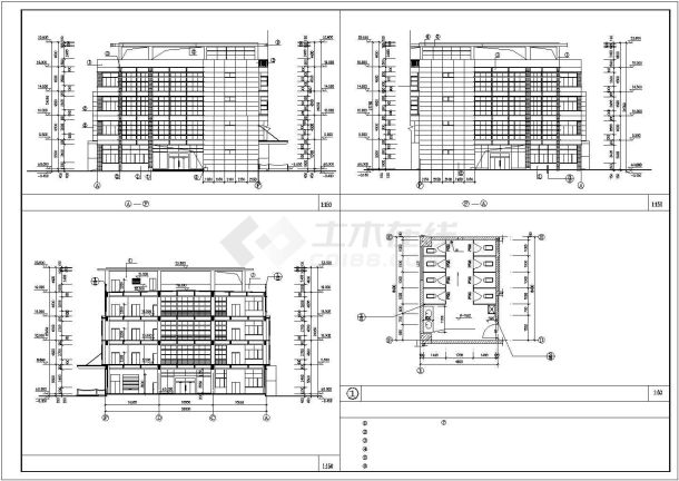 某厂房工程建筑施工图（共13张）-图二