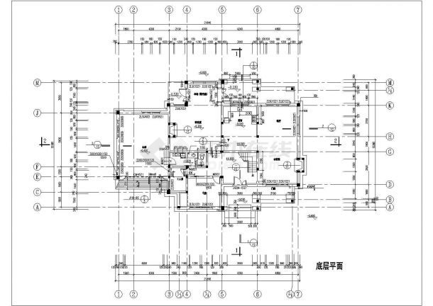 【溧水】某地别墅建筑设计方案图纸-图二