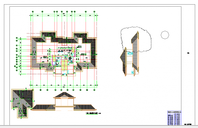 某地广西多套套高层塔式住宅楼建筑户型图含商业会所CAD图纸_图1